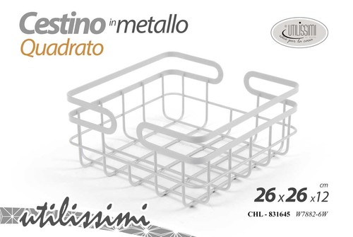 Cestino cucina pane frutta
