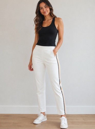 Pantaloni donna zara righe - zara,