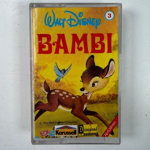 Walt disney bambi cassette - bambi,