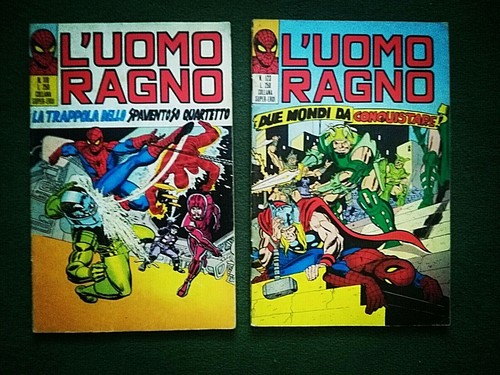 Uomo ragno corno lotto 118 - ragno,