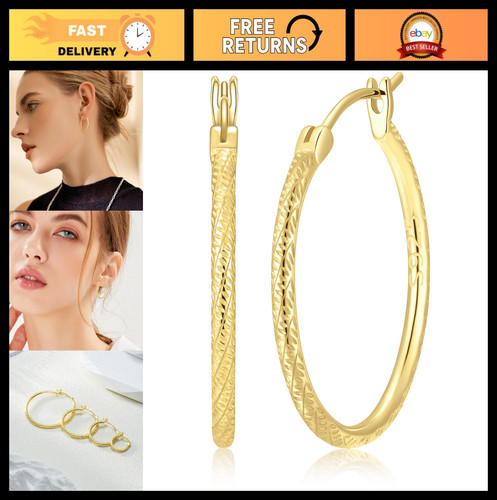 Orecchini cerchio donna - a,