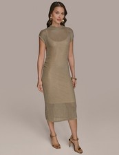 Vestito donna maglione midi