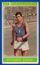 FIGURINA PANINI CAMPIONI DELLO SPORT 1967/68 ATLETICA VISINI N.37 REMOVED