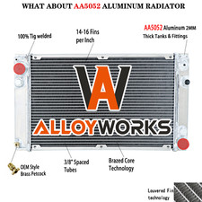 Aluminium 3-Row Radiator Fit