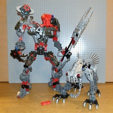 LEGO BIONICLE WARRIORS - 8924 - MAXILOS & SPINAX - OTTIME CONDIZIONI