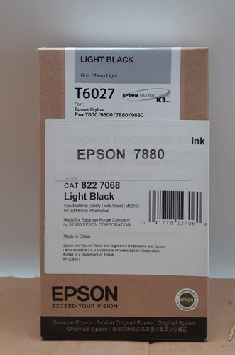 Epson t6027 inchiostro nero - t6027,