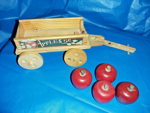 Carro mele legno con - carro, 5c