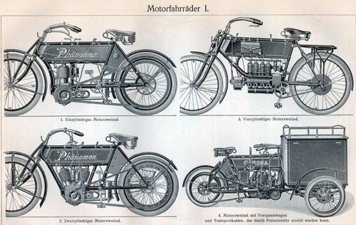 Motorfahrräder - , i