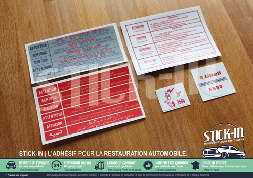 Autocollants stickers pour - 5,