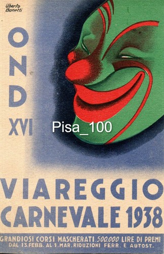 Carnevale viareggio 1938 - viareggio, 1-3-1938