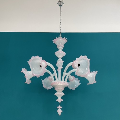 Lampadario vetro artistico - lampadario, in