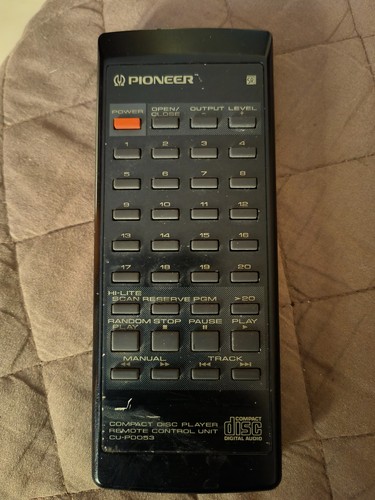 Pioneer pd053 telecomando - pioneer, cu-pd053