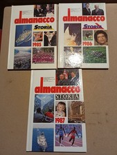 Lotto Almanacco di Storia illustrata - 1985 1986 1987
