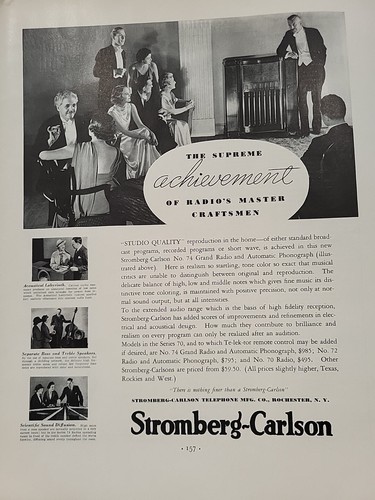 1935 stromberg carlson radio - 1935, stromberg-carlson
