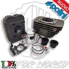 Gruppo termico 47 cilindro 75 Polini Piaggio Ciao SI spinotto 12 4 prigionieri