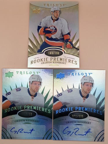 Griffin reinhart rookie auto - reinhart,