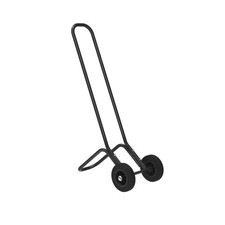 Carrello porta sedie, Nero L x