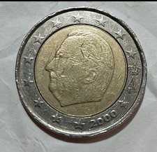 Moneta da 2 euro collezzione rara anno 2000