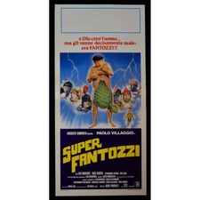 locandina SUPER FANTOZZI paolo villaggio fracchia bosisio rider parenti B180