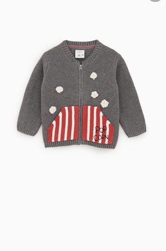 Cardigan bomber zara bambino - cardigan,