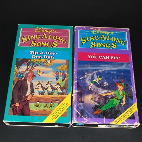 Lot vhs disneys sing - lot, of