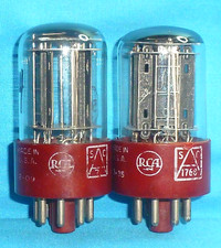 Coppia-RCA CRC JAN 5692 Tubi