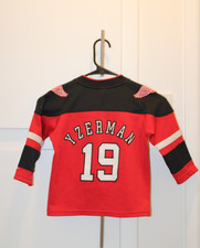 Maglia NIKE Team Detroit Red Wings Steve Yzerman #19 nera rossa bambino 4T vintage