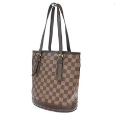 Borsa a tracolla Louis Vuitton Marais Damier Ebene pelle marrone USA N42240 76AA054