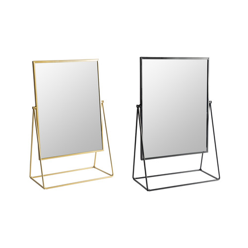 Specchio trucco rettangolare
