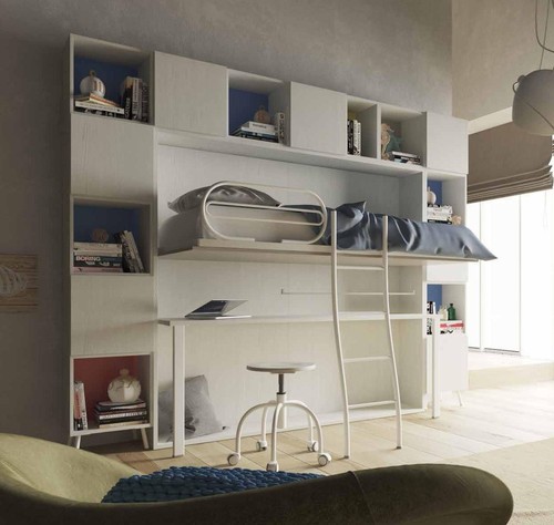 Mobile con letto - con, singolo