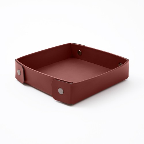 Svuotatasche cuoio rosso - svuotatasche,