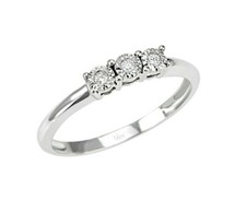 Trilogy BLISS in Oro Bianco e