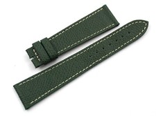 Cinturino Artigianale Vera Pelle  Verde Scuro Varie Misure Made Italy Accessori