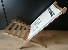 Sedia da Spiaggia Giardino in legno MICROSOFT Delta Distribuzione anni '90