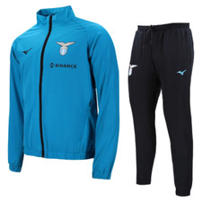 SS LAZIO MIZUNO TUTA RAPPRESENTANZA 2022/23 FULL ZIP CON PANTALONE DA UOMO