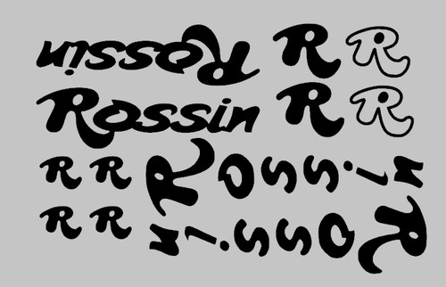 Adesivi rossin decals sticker - adesivi,