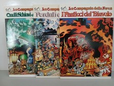 LA COMPAGNIA DELLA FORCA 3 VOLUMI N° 5-6-7 COME NUOVI DI MAGNUS E ROMANINI