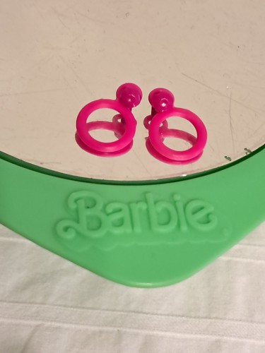 1990 orecchini barbie christie - orecchini,