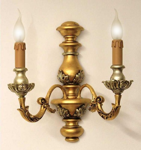 Applique parete legno