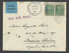 1941 PREXY #825 (20c) X 2 =