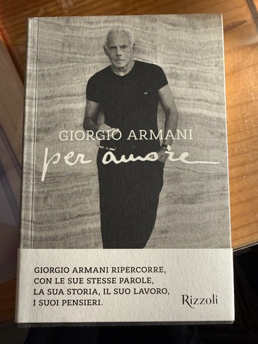 Giorgio armani hand signed - hand,