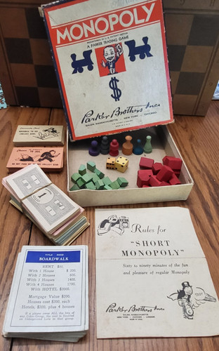 Scatola gioco corta - , monopoly