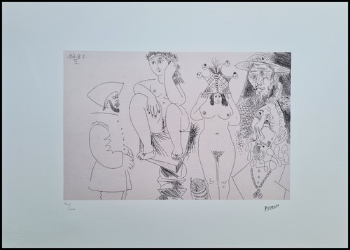 Pablo picasso due donne - picasso,