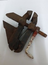 Vecchia Morsa da banco In Ferro 