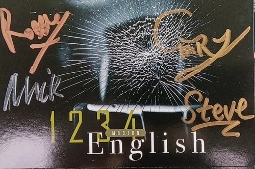 Modern english 1234 with - modern,
