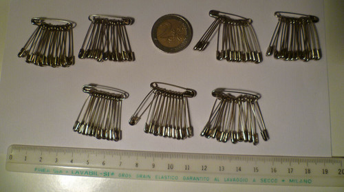 Spille balia metallo - spille,