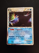 Carta Pokemon Rara holo FERALIGATR 108/123 set Heart Gold and soul silver A6 V