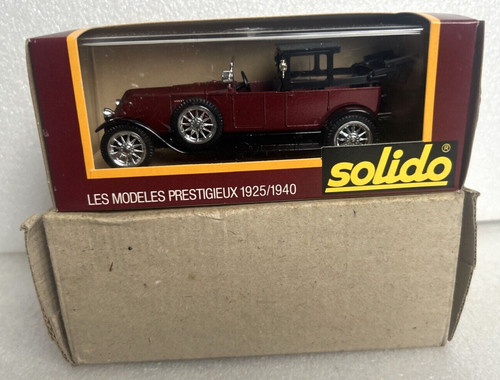Modellino auto solido age or - modellino, d'or