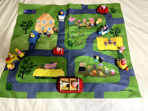 Peppa pig tappetino gioco con - peppa,