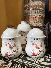 3 Floral French Coffee Sugar